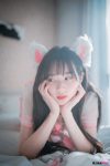 DJAWA Photo – Myu_a_ (뮤아) – Catgirl in Pink