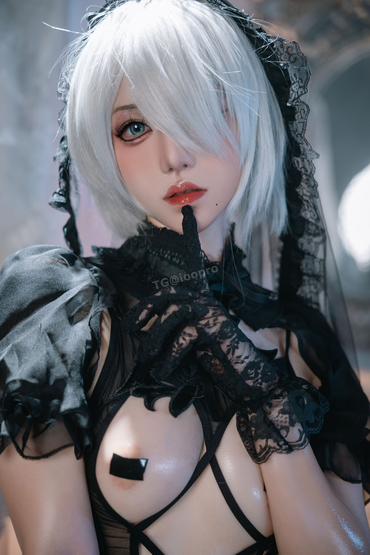 Coser@阿薰kaori – 2b黑花嫁 Part02 (46P)