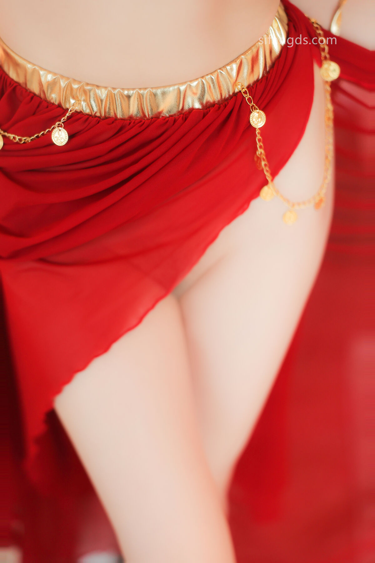 XR Uncensored Qing Miao 清妙 – R18 秀人网模特 红色舞裙 S Part01 (48P – 4V)