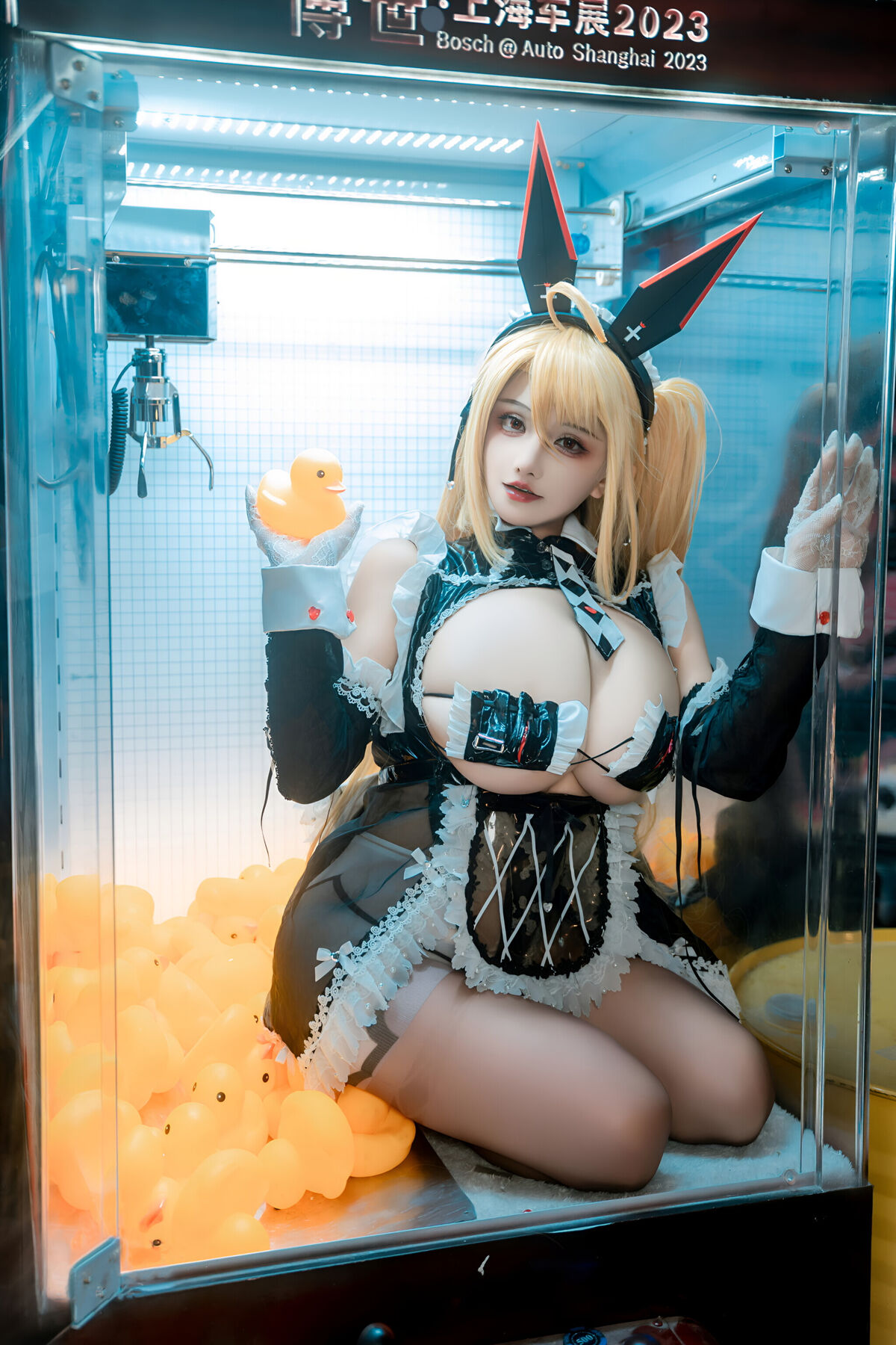 Coser@虎牙古阿扎 – 交错战线 咎瓦尤斯女仆 (60P)