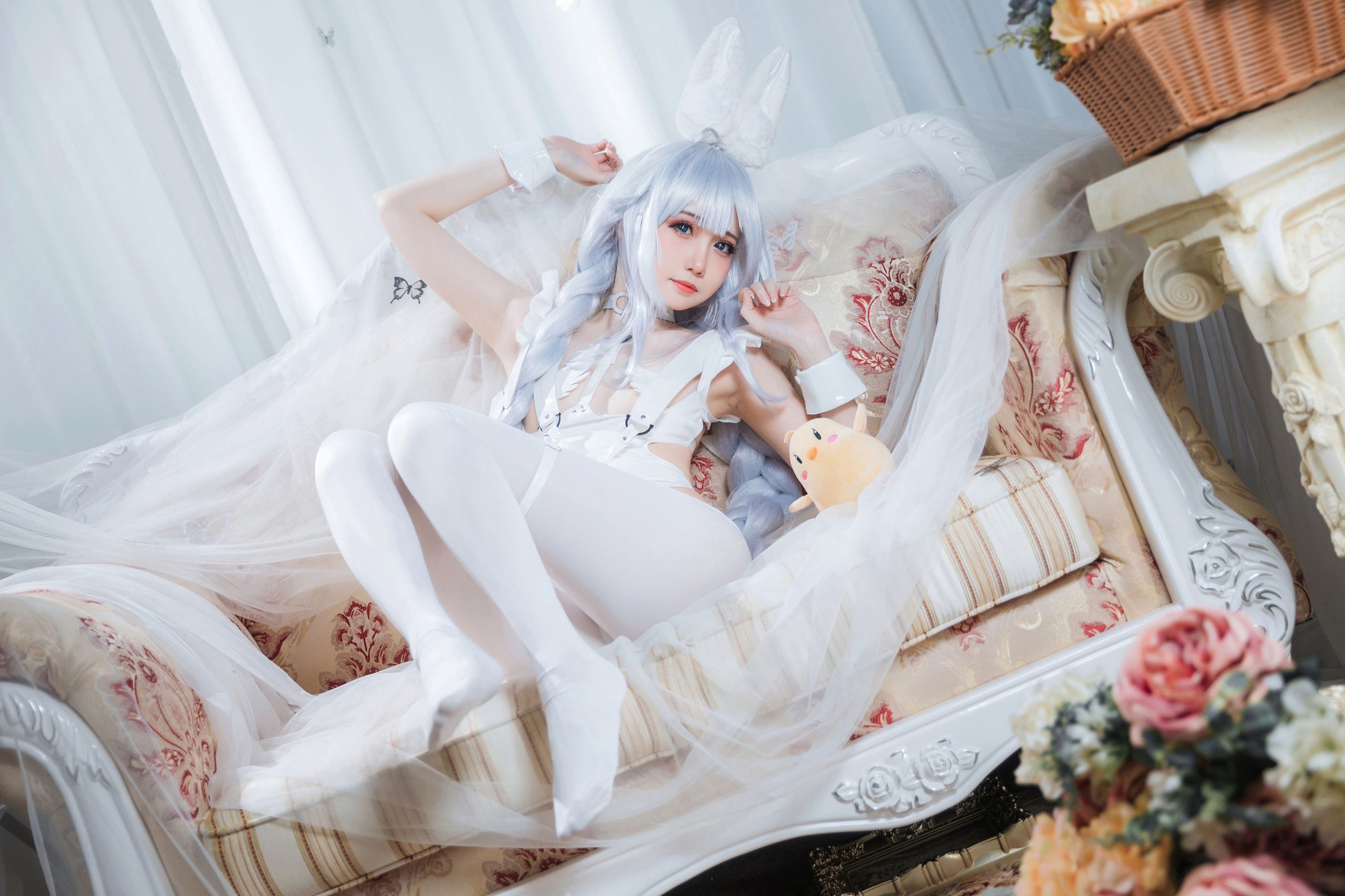 [福利COS] 焖焖碳 - 恶毒兔头