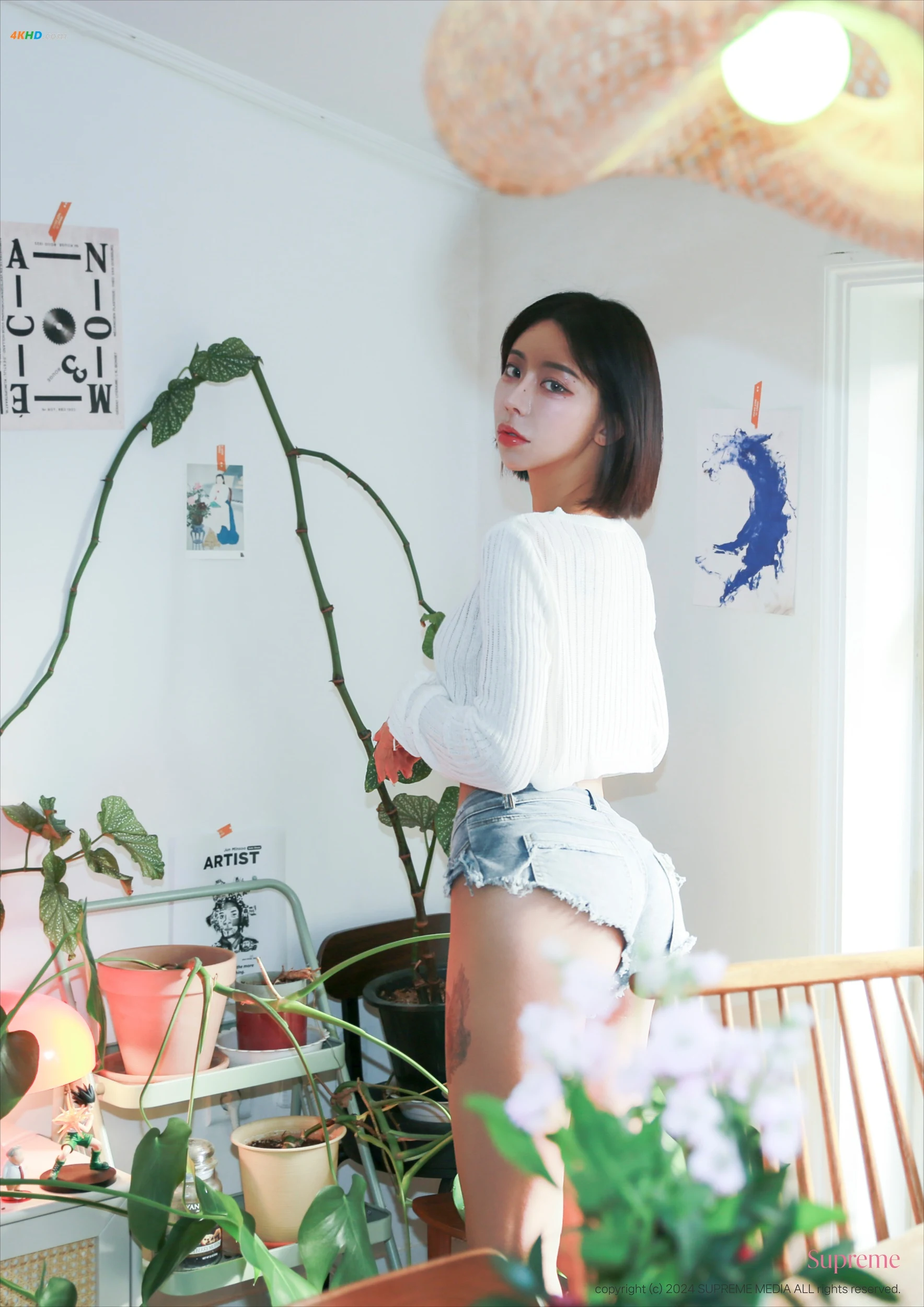 [Supreme] Magarin – Jeans[349MB-75photos]