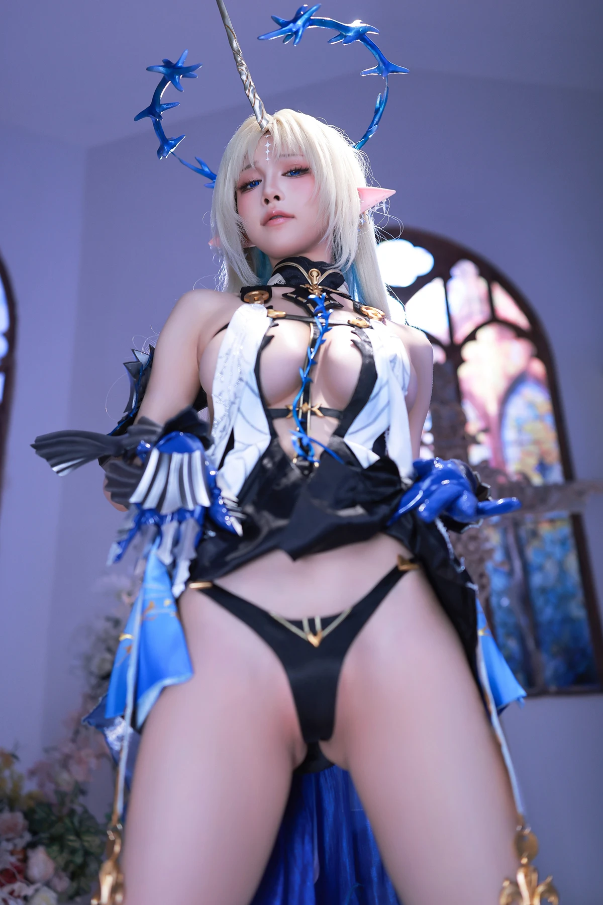Cosplay 水淼Aqua – 卡提西娅 Fleurdelys Set.01
