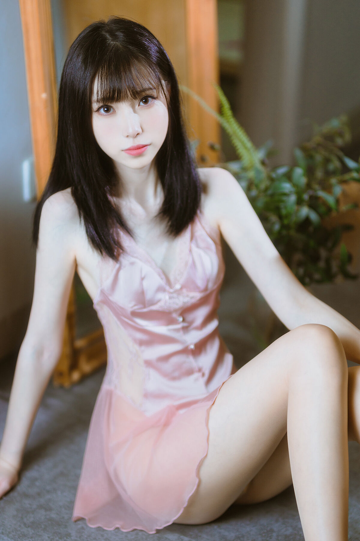 Coser@许岚lan – 半透粉纱