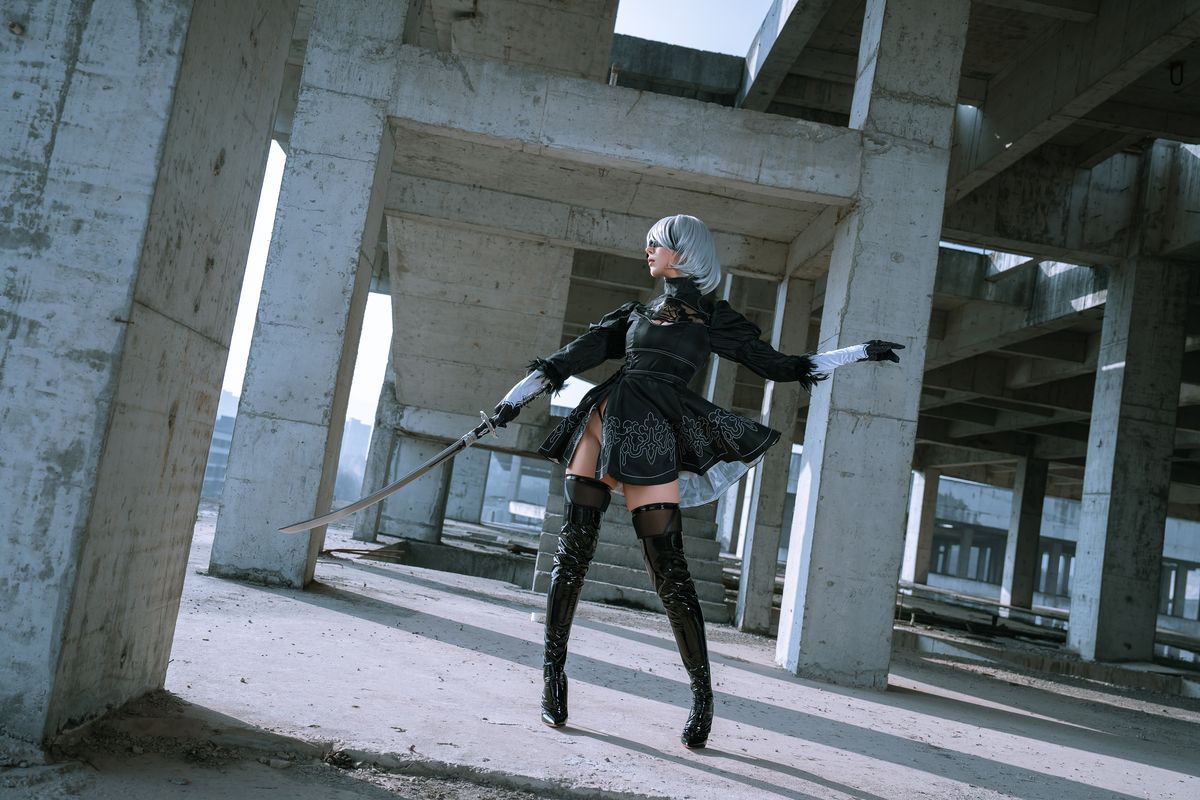 Coser@云溪溪 Yunx1x1 And 奶桃 – 2B本 YoRHa No.2 Type B 下 Part2 (66P)