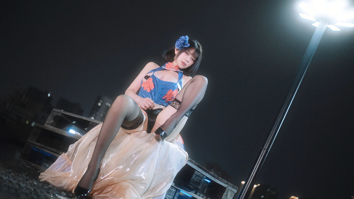 Coser@Tina很妖孽呀 – 碧蓝航线 建武 旗袍 (40P)
