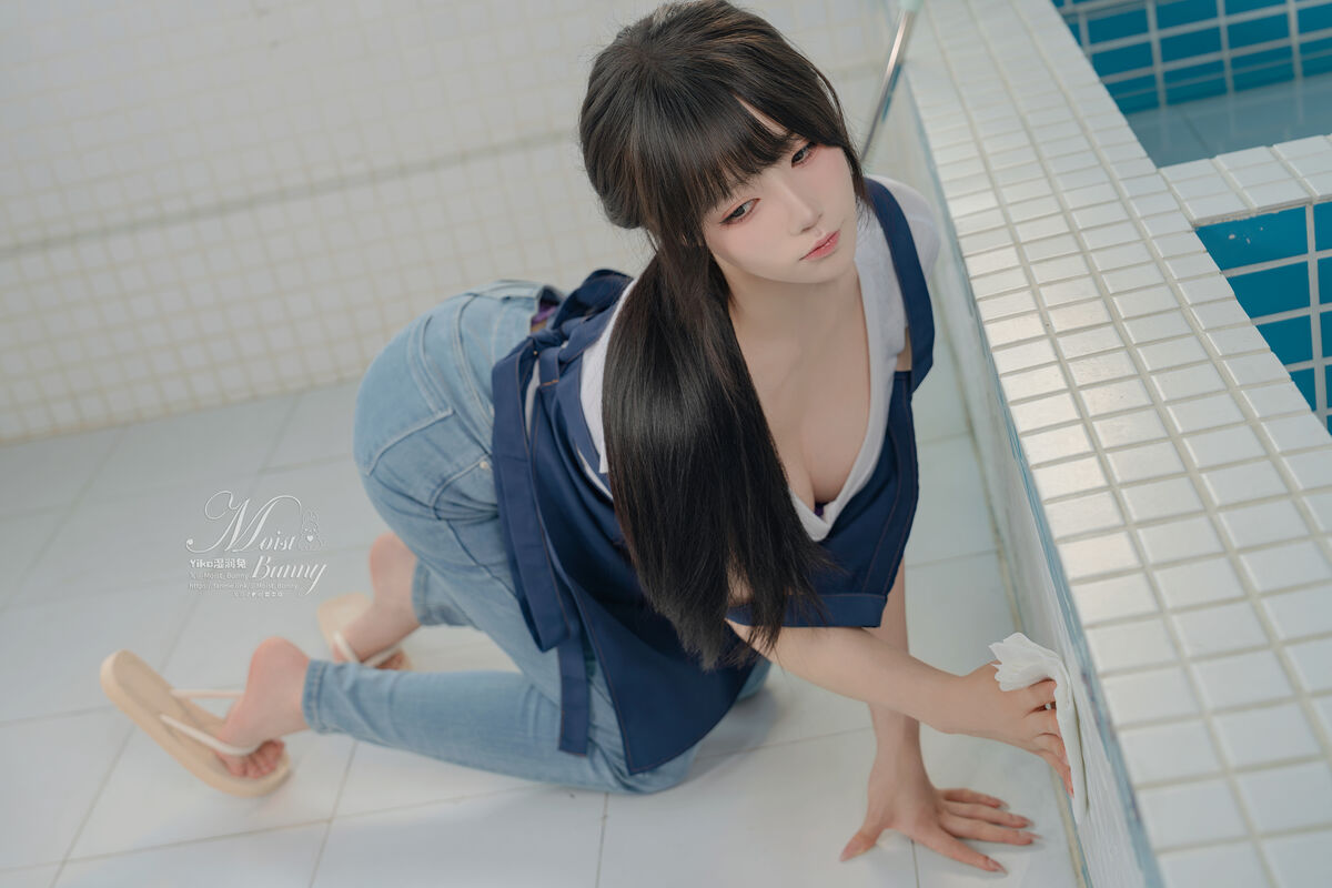 Coser@黏黏团子兔 – 09月作品『钱汤の女将』每夜 Part02 (55P)