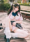 [網路收集系列]福利姬 六味帝皇醬《 JK女友 》VIP福利帖[50P]