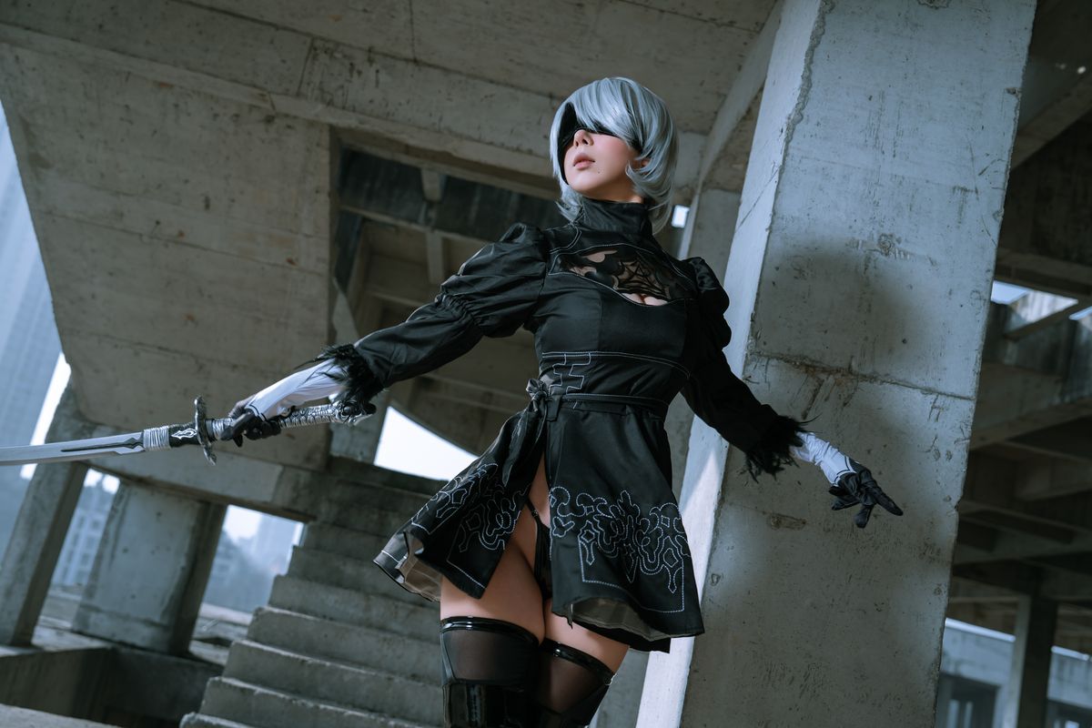 Coser@云溪溪 Yunx1x1 And 奶桃 – 2B本 YoRHa No.2 Type B 下 Part3 (66P)