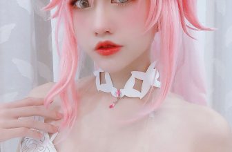 Coser@PingPing – Yae Sakura Wedding Dress (14P – 1V)