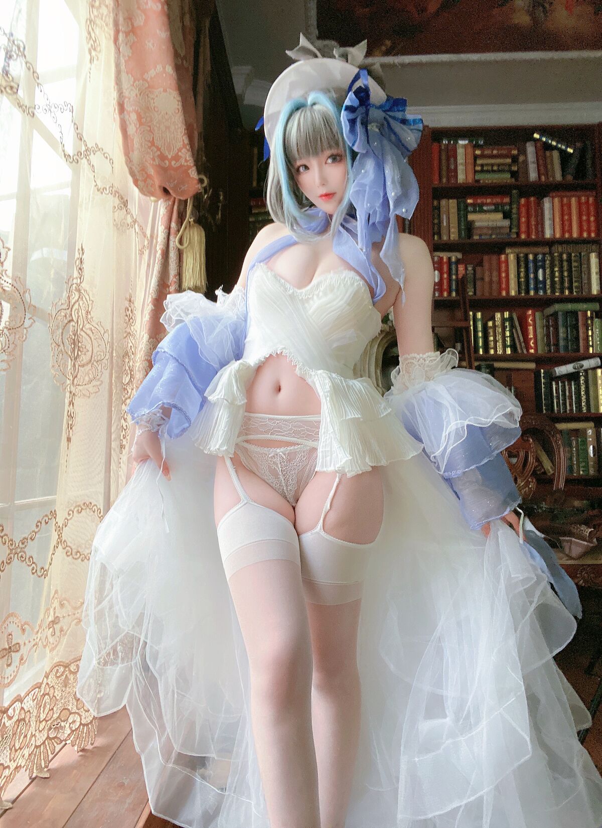 Coser@起司块wii – 柴郡礼服 (76P – 4V)