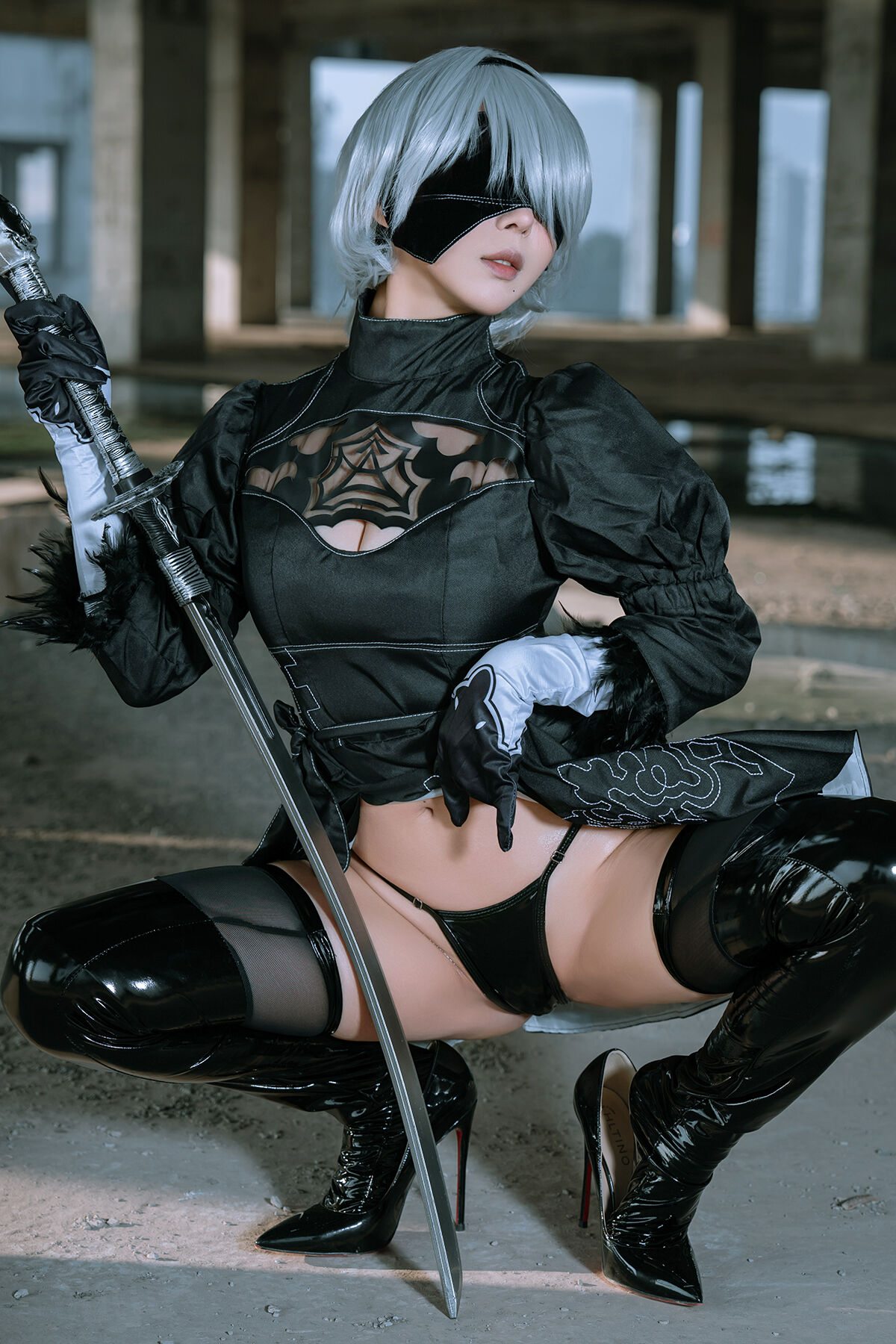 Coser@云溪溪 Yunx1x1 And 奶桃 – 2B本 YoRHa No.2 Type B 下 Part3 (66P)