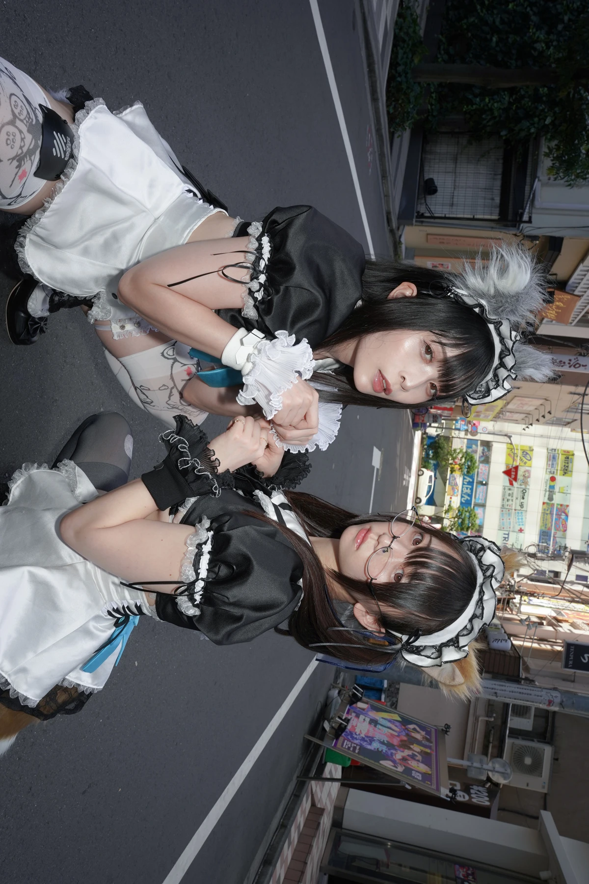 Sui Utatane うたたね翠, Mizuna Shione 水那しおね, 写真集 「野生のメイドがあらわれた！」 Set.03