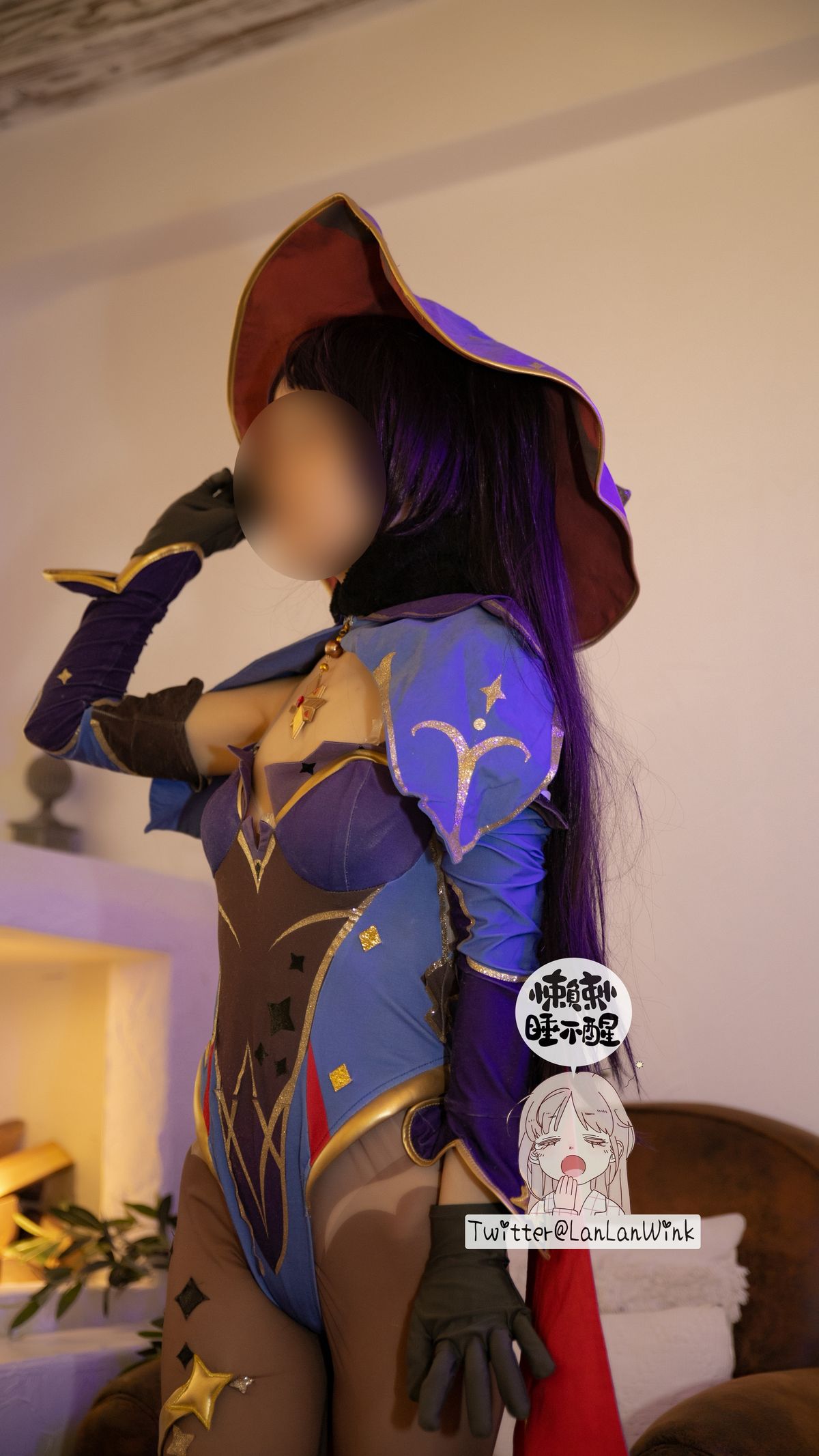 Coser@懒懒睡不醒 – 莫娜 (74P – 1V)