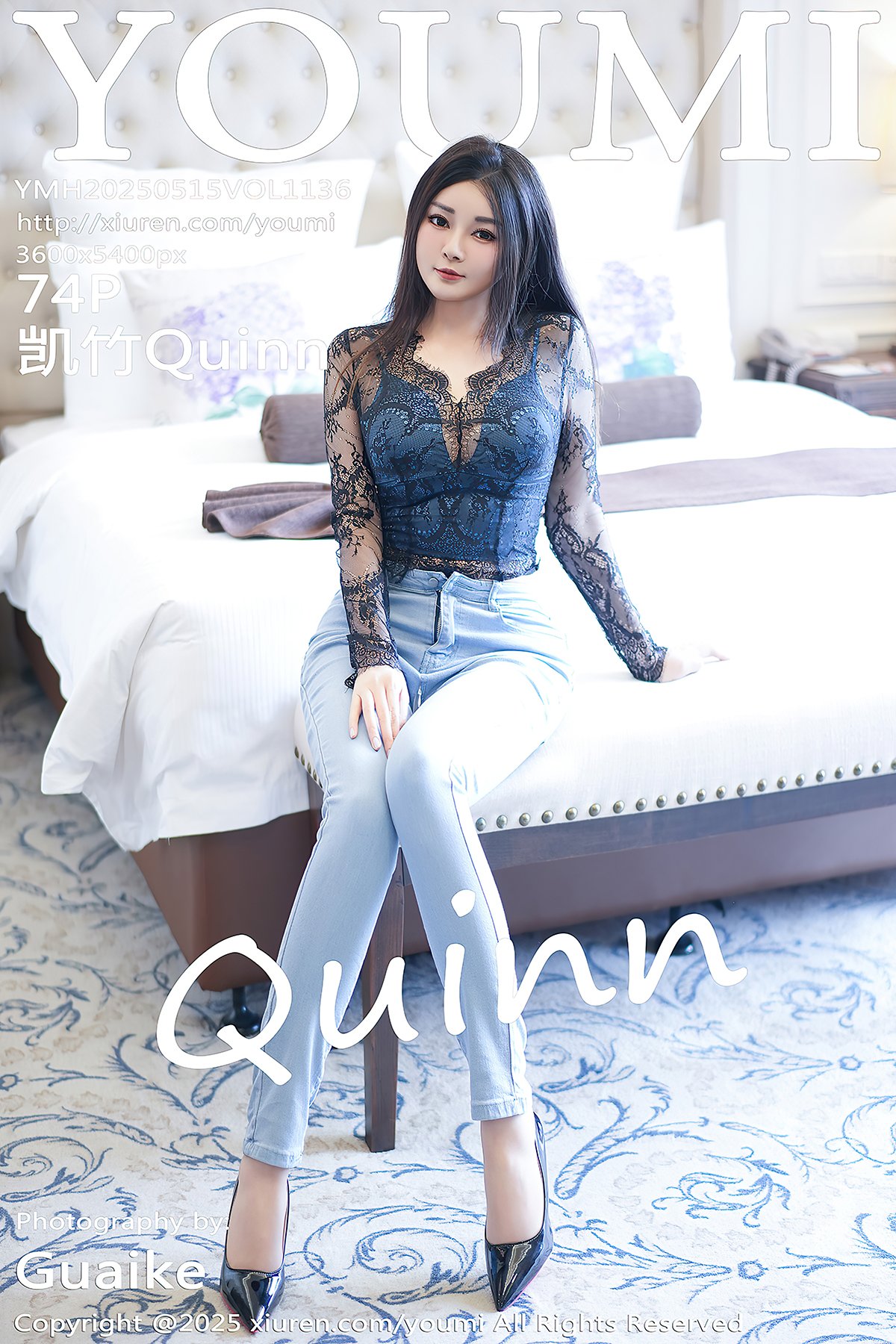YouMi尤蜜荟 Vol.1136 Kai Zhu Quinn (75P)