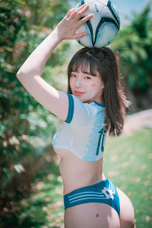 DJAWA Photo – Pia (피아) – Football Star