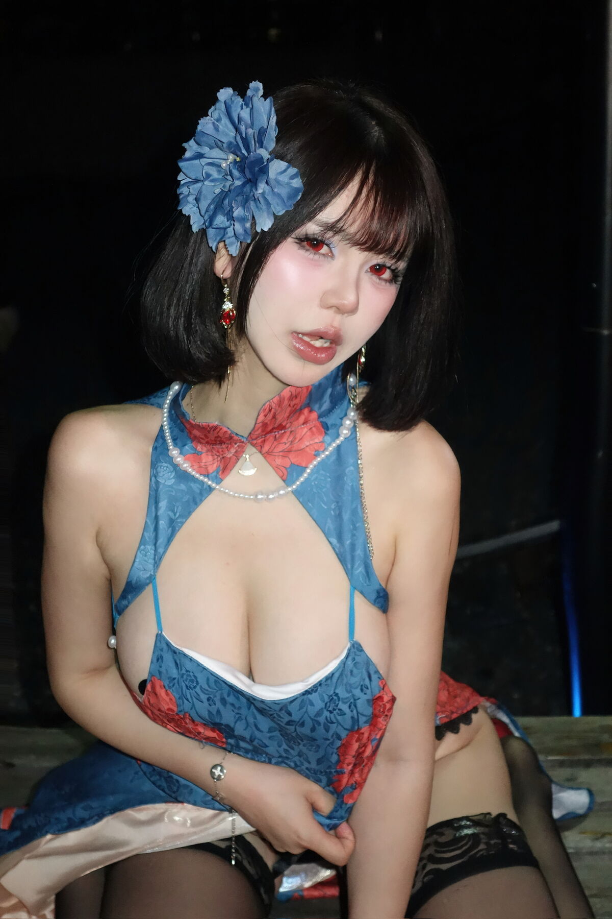 Coser@Tina很妖孽呀 – 碧蓝航线 建武 旗袍 (40P)