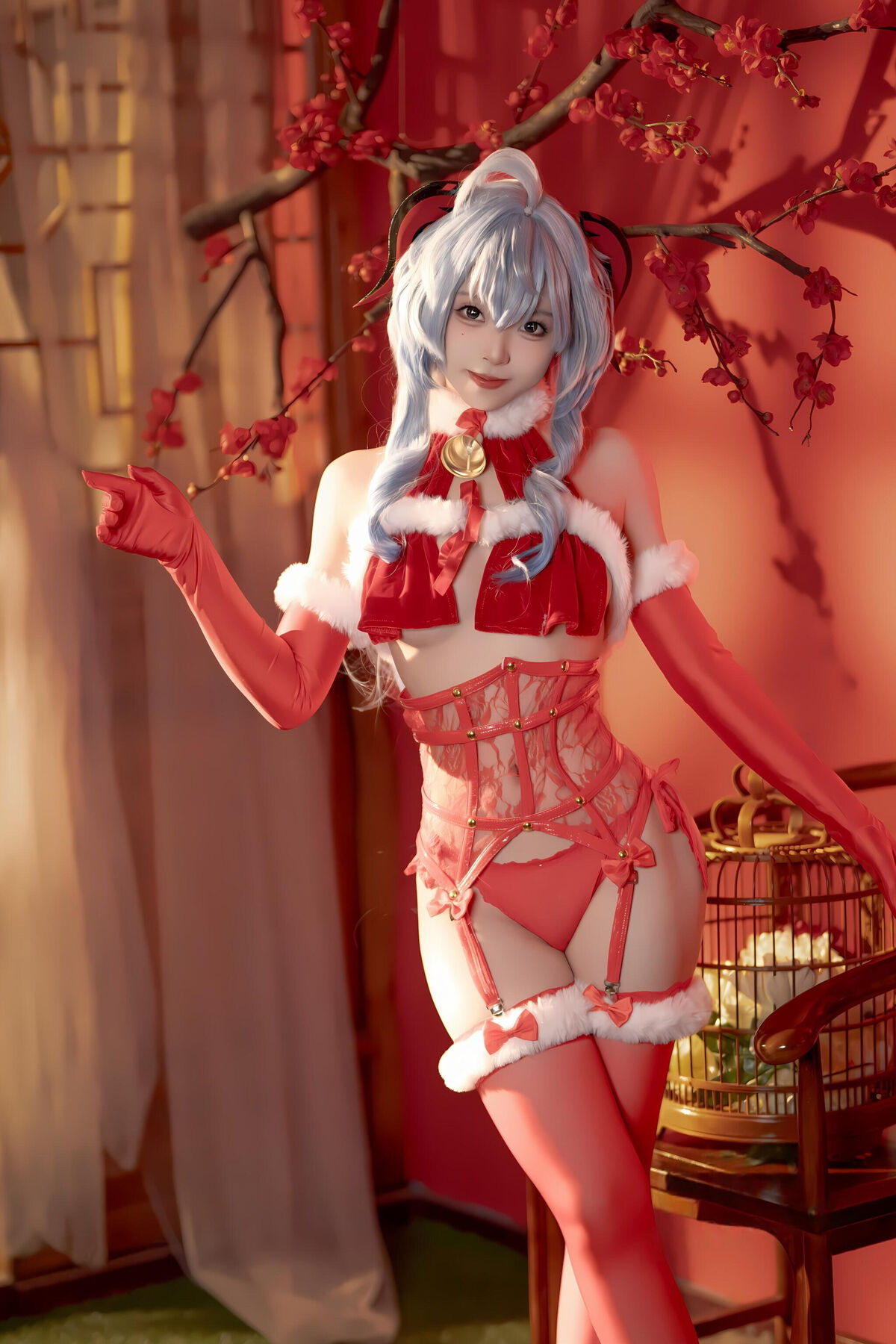Coser@Bangni邦尼 – 甘雨新春 Part02 (45P)