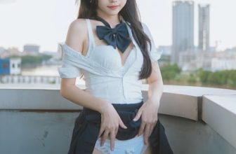 Coser@不呆猫 JK学妹户外