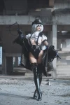 Cosplay 云溪溪Yunx1x1 & 奶桃 – 2B本 YoRHa No.2 Type B 上 Set.01