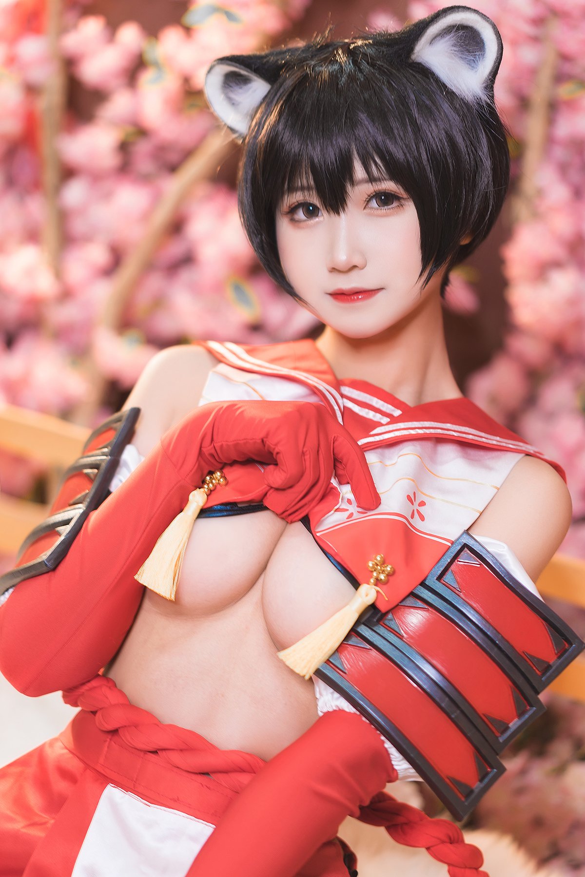 Coser@三度_69 – 蔚蓝档案 春日椿