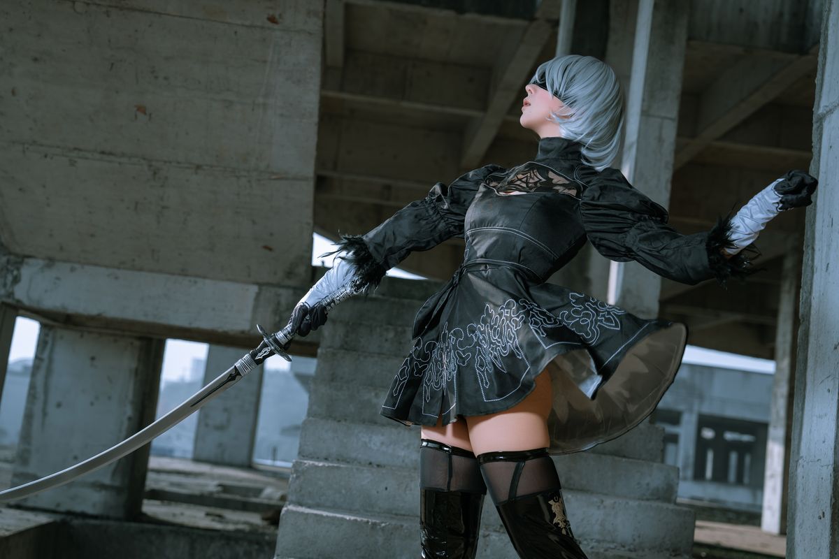 Coser@云溪溪 Yunx1x1 And 奶桃 – 2B本 YoRHa No.2 Type B 下 Part3 (66P)
