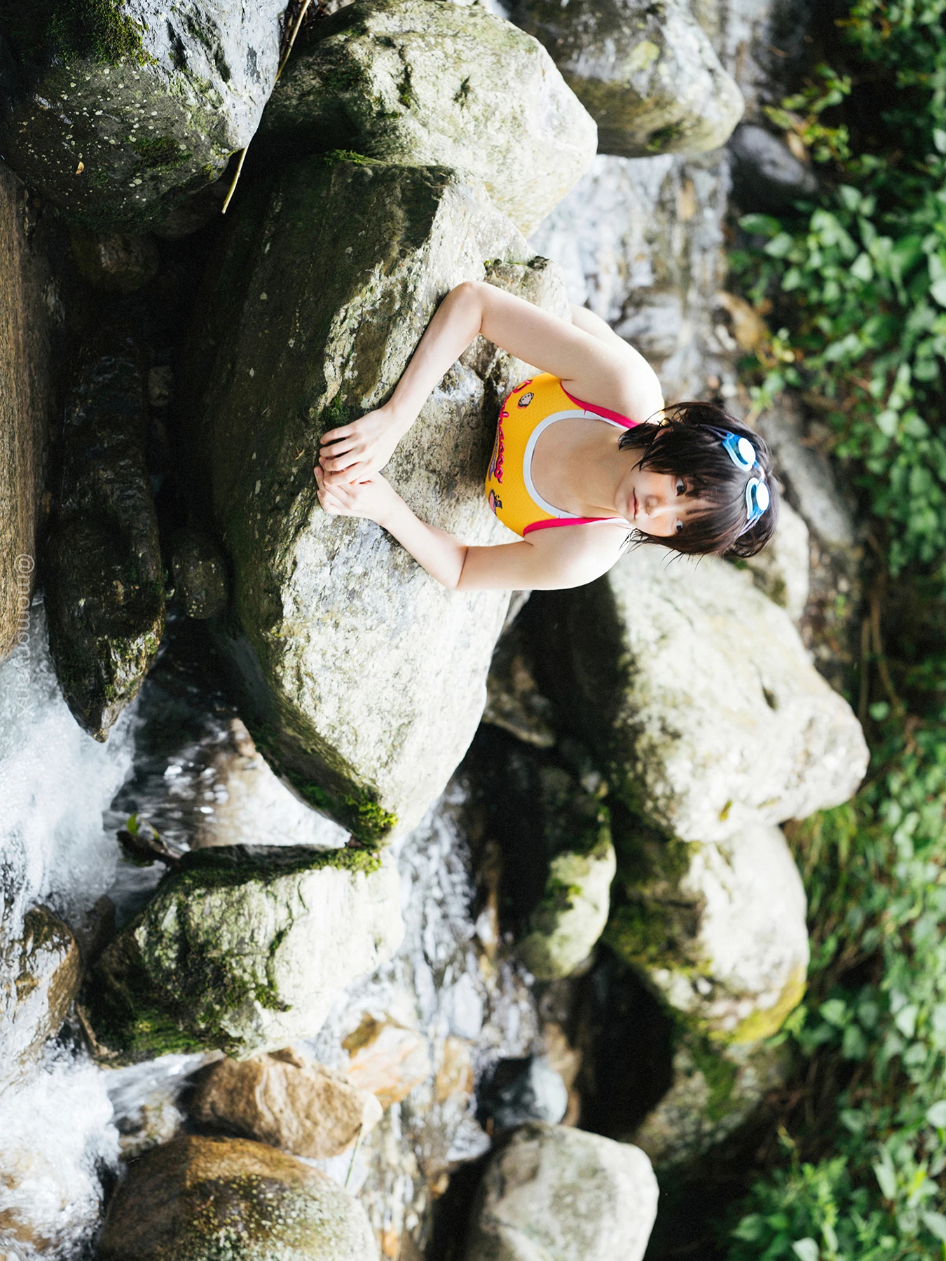 Shizuku しずく, 写真集 Fantia 原魔物喵 「夏の小川」 Set.02