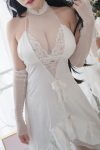 [福利COS] 动漫博主小仓千代w - 爱宕婚纱