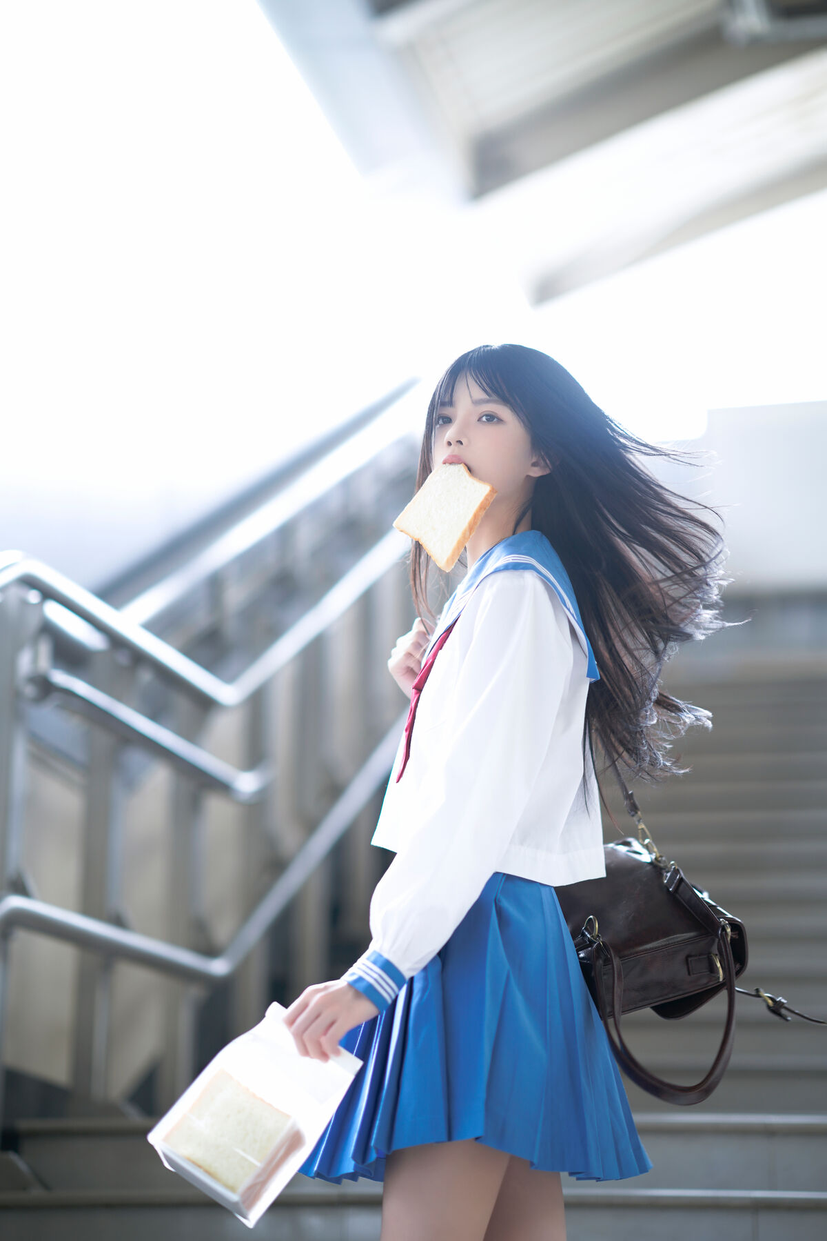 Coser@桜桃喵 – 地铁JK (34P)