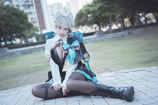 Coser@慕慕Momo – 原神 Genshin 琳妮特的色情魔術 室外