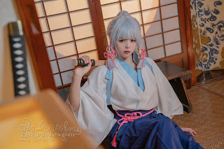 Coser@黏黏团子兔 – 绫华的小憩
