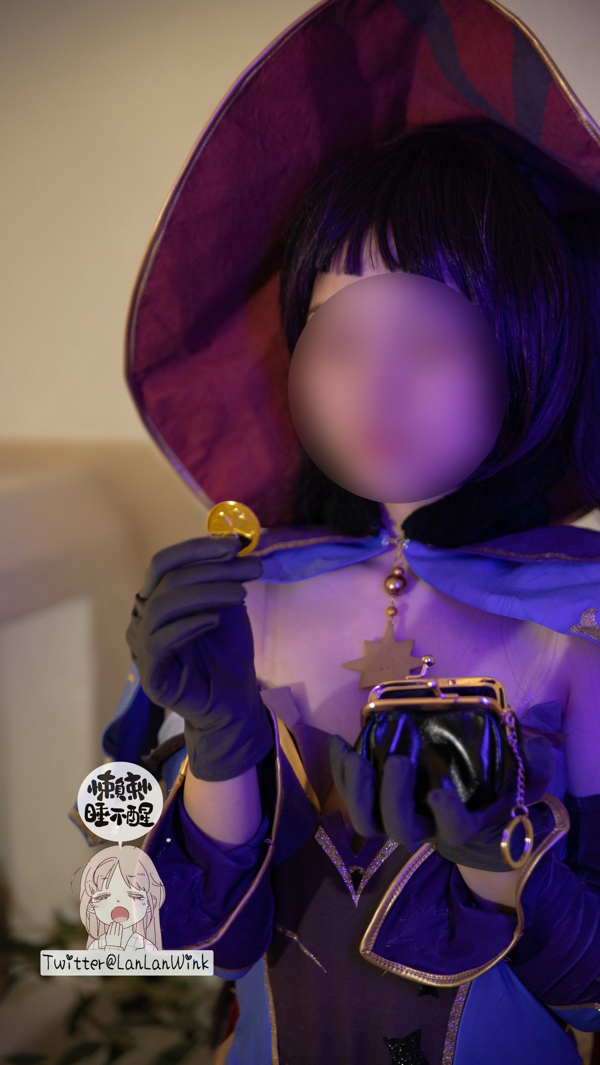 Coser@懒懒睡不醒 – 莫娜 (74P – 1V)