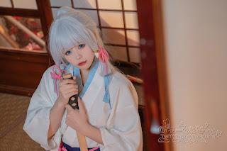 Coser@黏黏团子兔 – 绫华的小憩