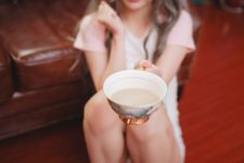 [福利COS] 可爱人气Coser面饼仙儿 - 丝袜奶茶