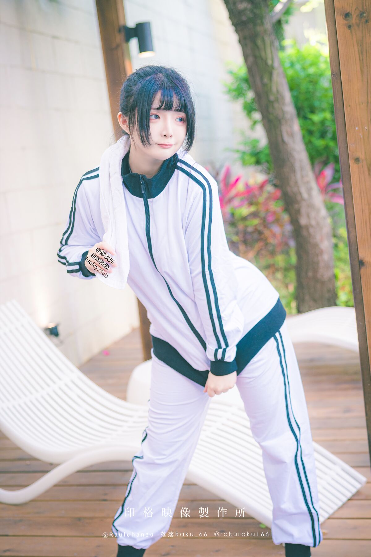 Coser@落落Raku – 锻炼日 Exercise Day (62P – 1V)