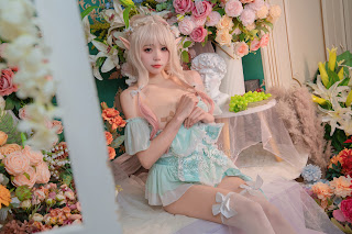 Coser@黏黏团子兔 – 豌豆公主的秘密花房