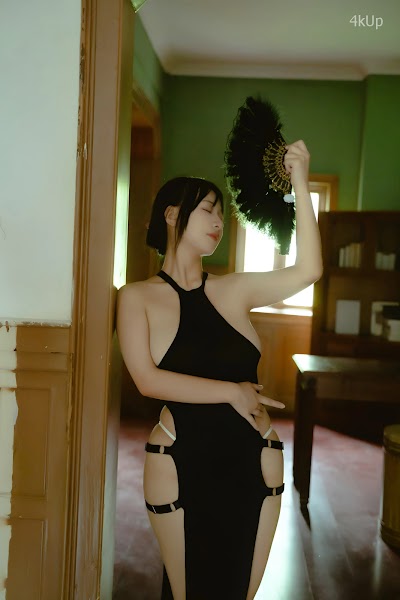 Coser@浅安安 激凸黑珍珠