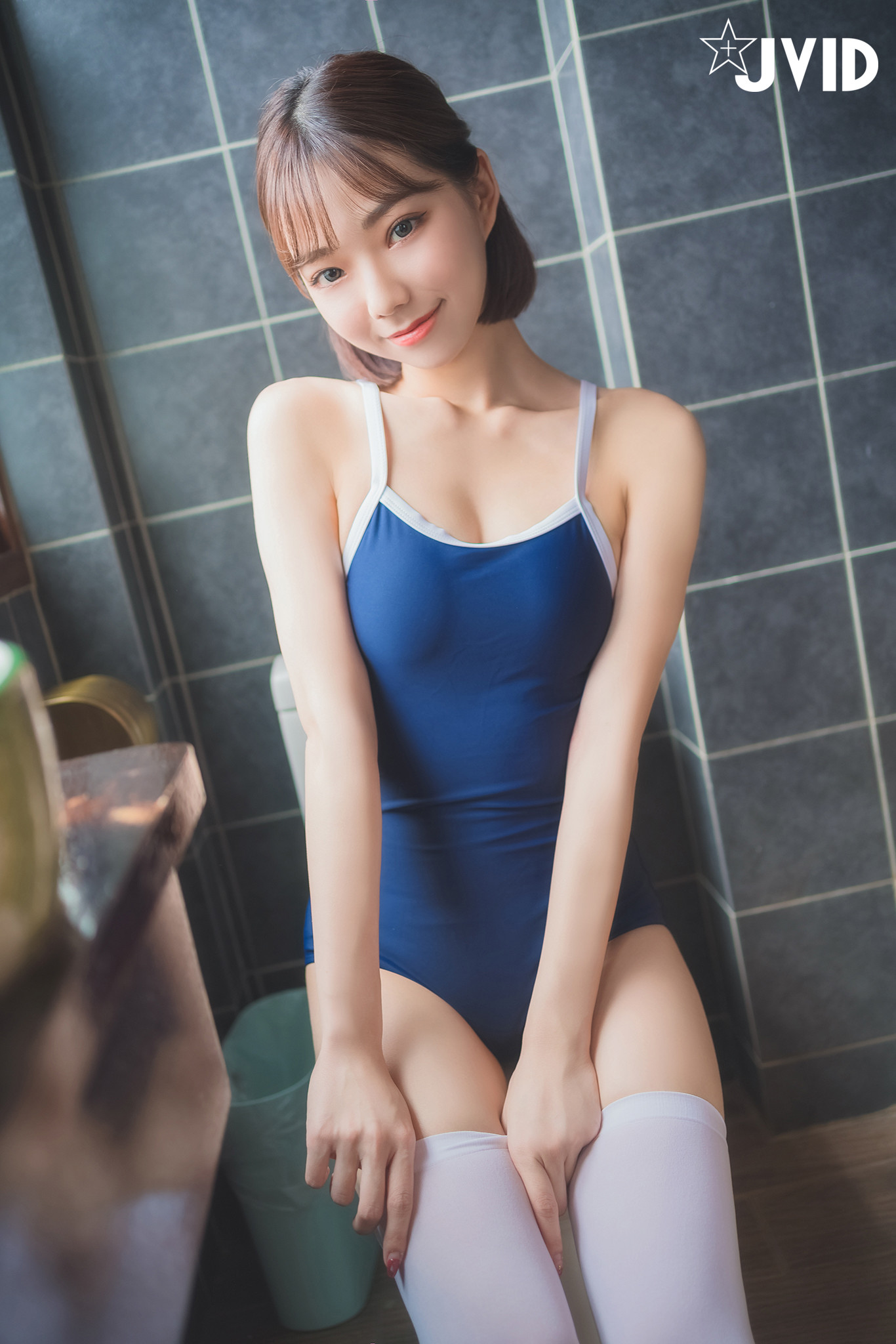 JVID 啾啾 性感高校生啾啾～濕身死庫水！ Set.02