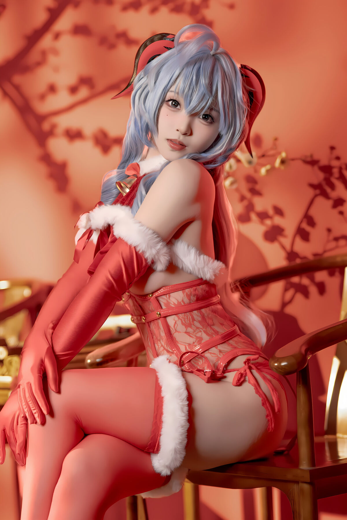 Coser@Bangni邦尼 – 甘雨新春 Part02 (45P)