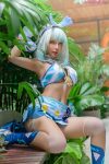 Umeko J cosplay Mualani – Genshin Impact