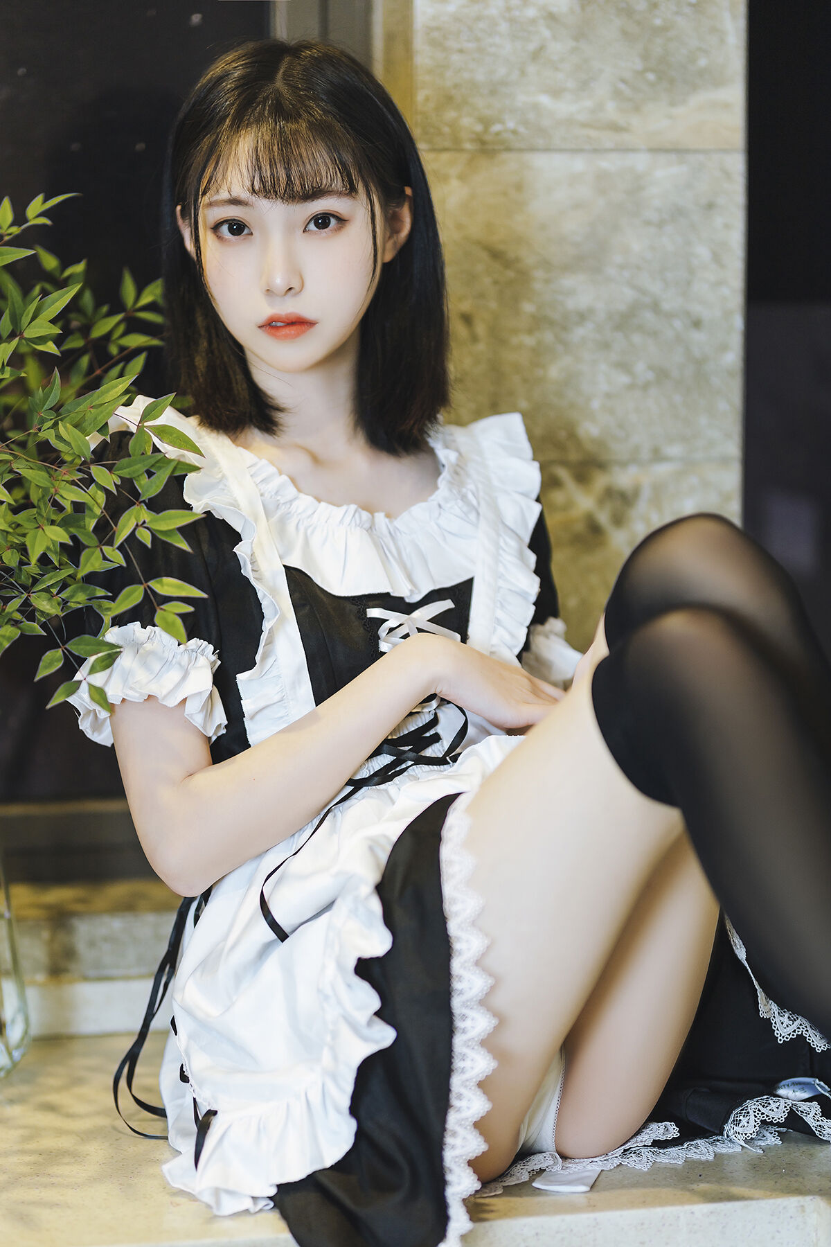 Coser@许岚lan – 短裙女仆