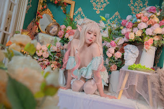 Coser@黏黏团子兔 – 豌豆公主的秘密花房