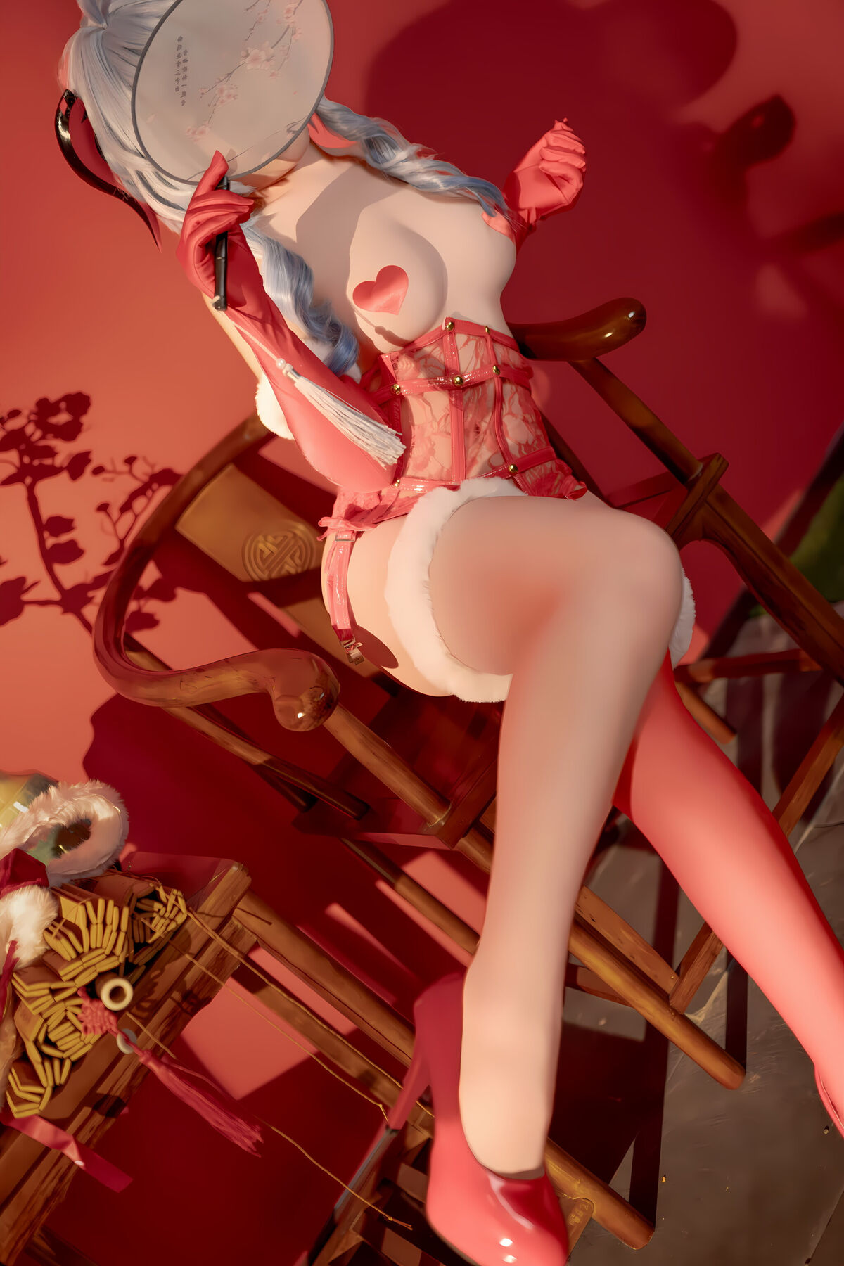 Coser@Bangni邦尼 – 甘雨新春 Part01 (46P – 8V)