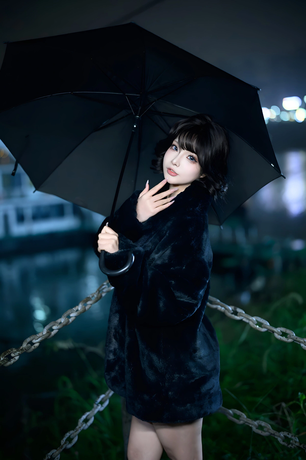 Cosplay Yuuhui玉汇 – 夜游轮渡 Set.01