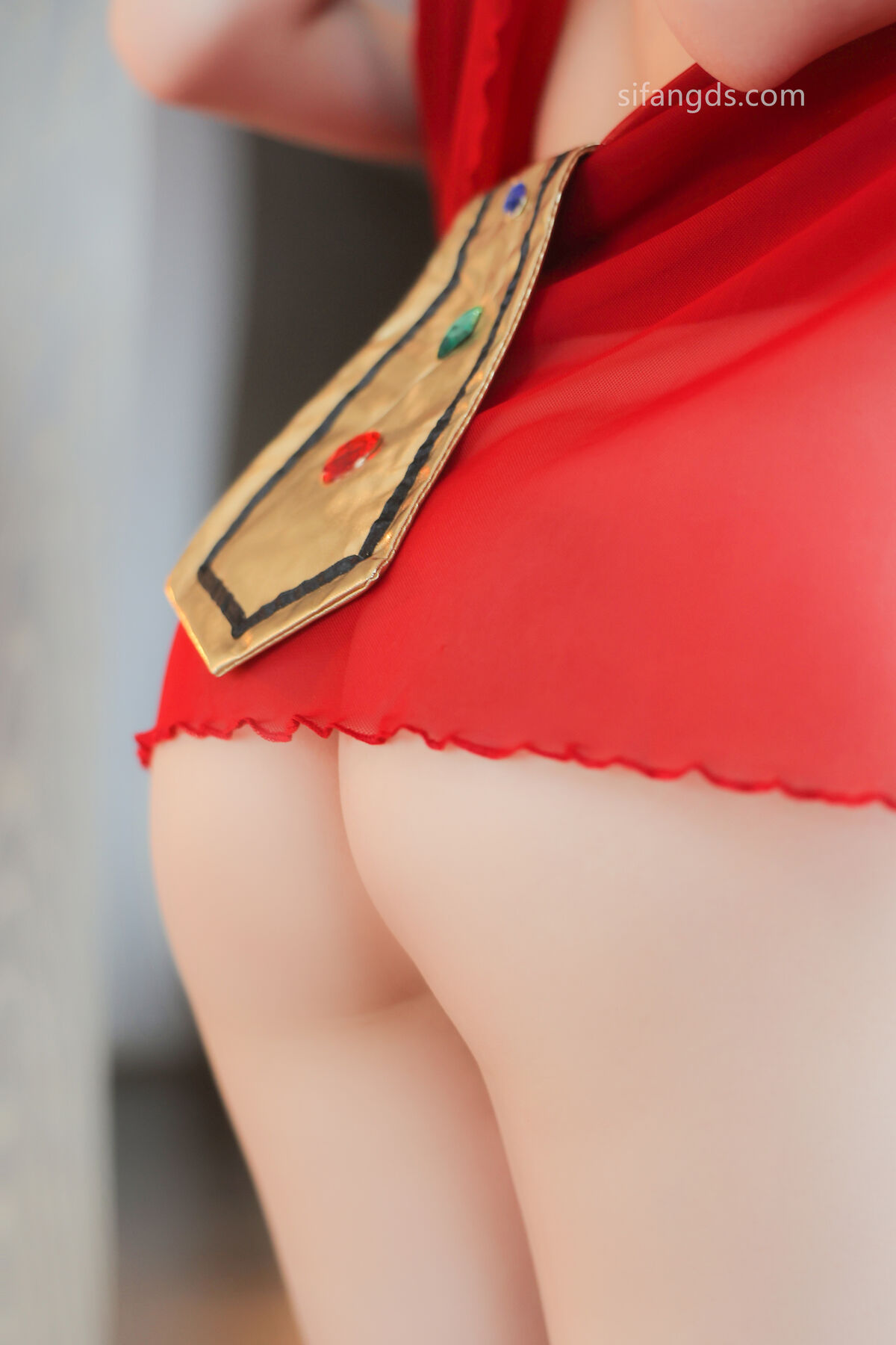 XR Uncensored Qing Miao 清妙 – R18 秀人网模特 红色舞裙 S Part01 (48P – 4V)