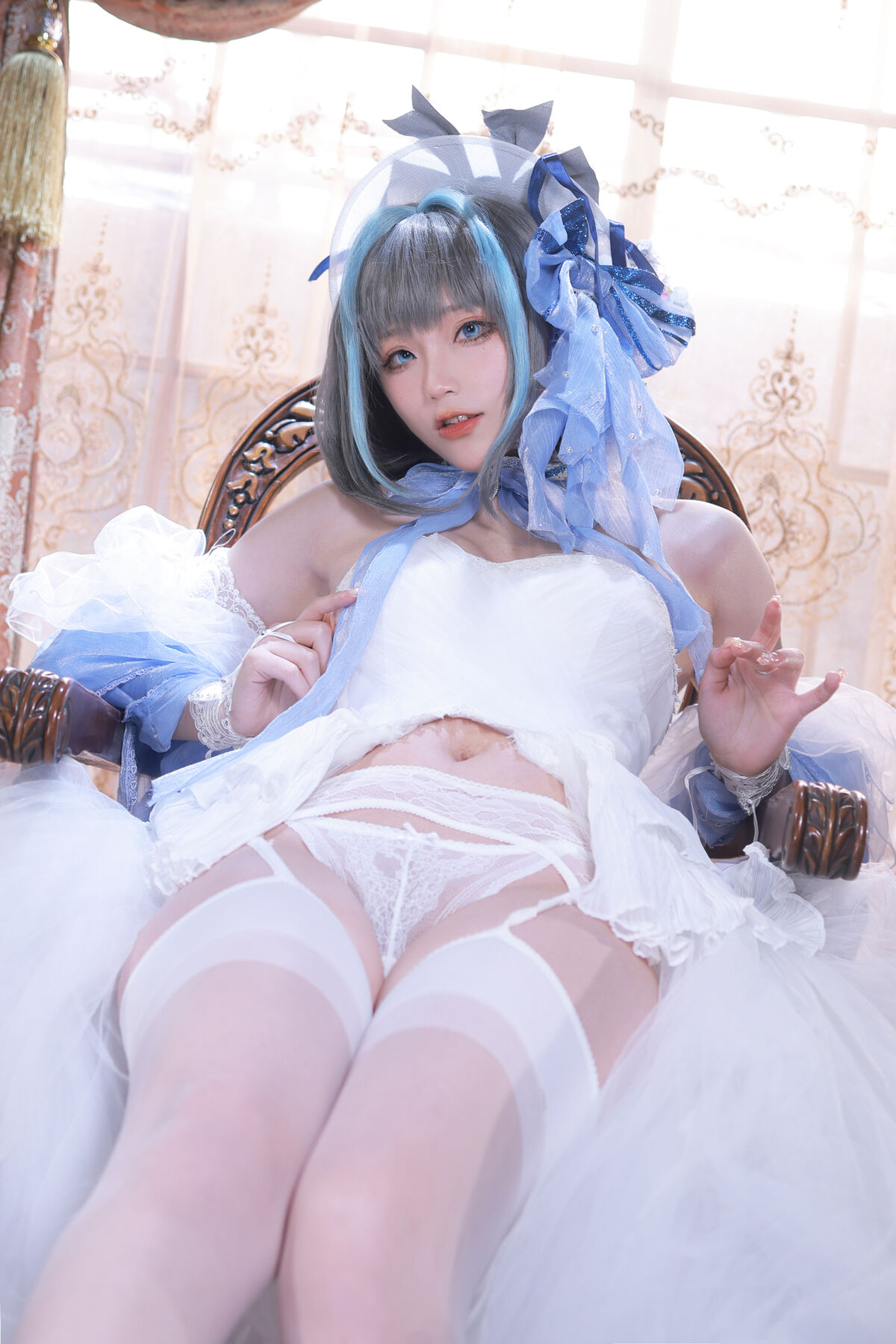 Coser@起司块wii – 柴郡礼服 (76P – 4V)