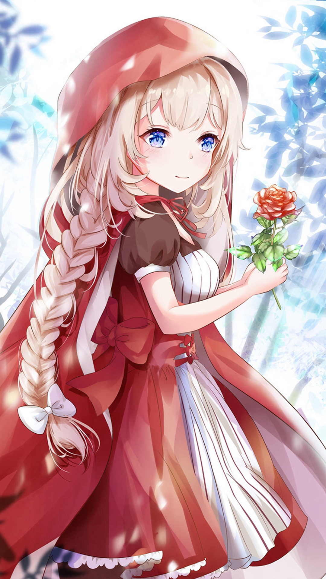 可人的动漫萝莉美女同人插画