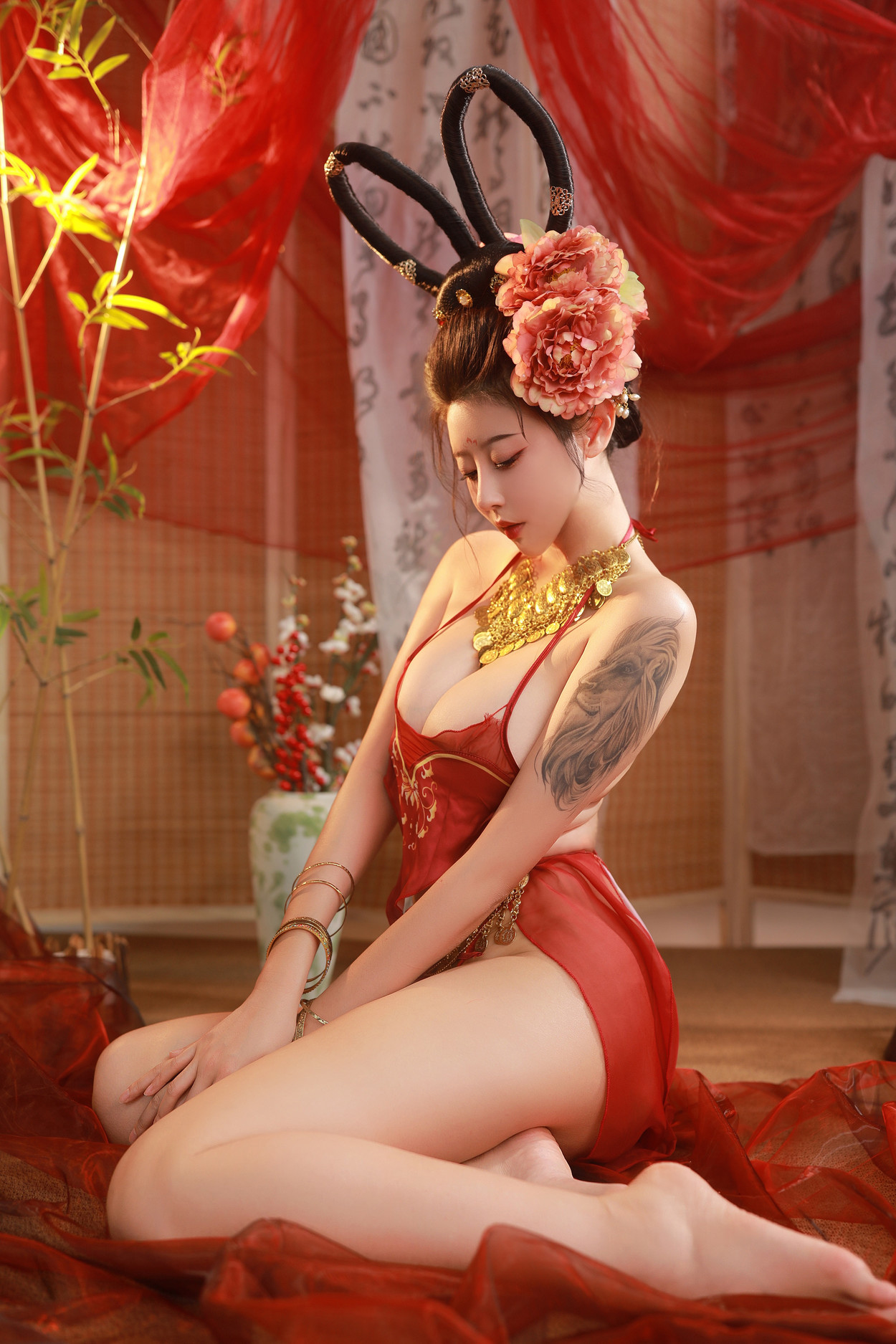 Cosplay 奈汐酱nice 赤帐舞 S