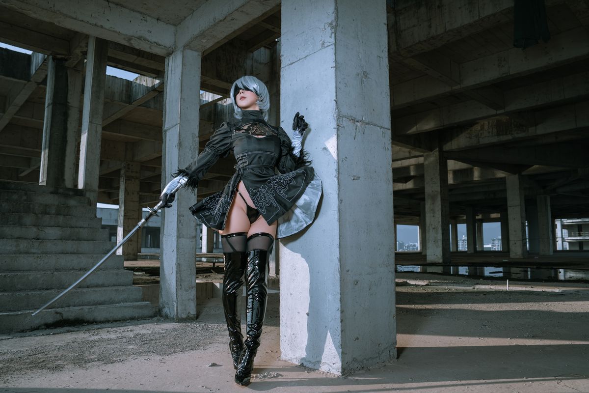 Coser@云溪溪 Yunx1x1 And 奶桃 – 2B本 YoRHa No.2 Type B 下 Part3 (66P)