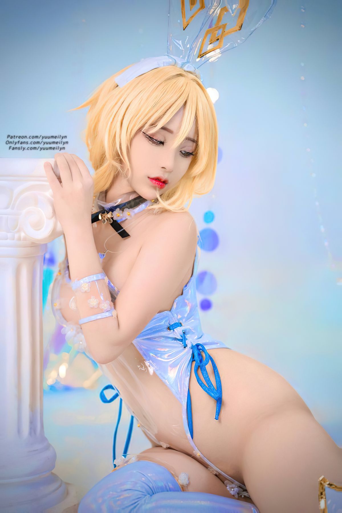 Coser@linhi_cute yuumeilyn – 原神 荧 (58P – 1V)